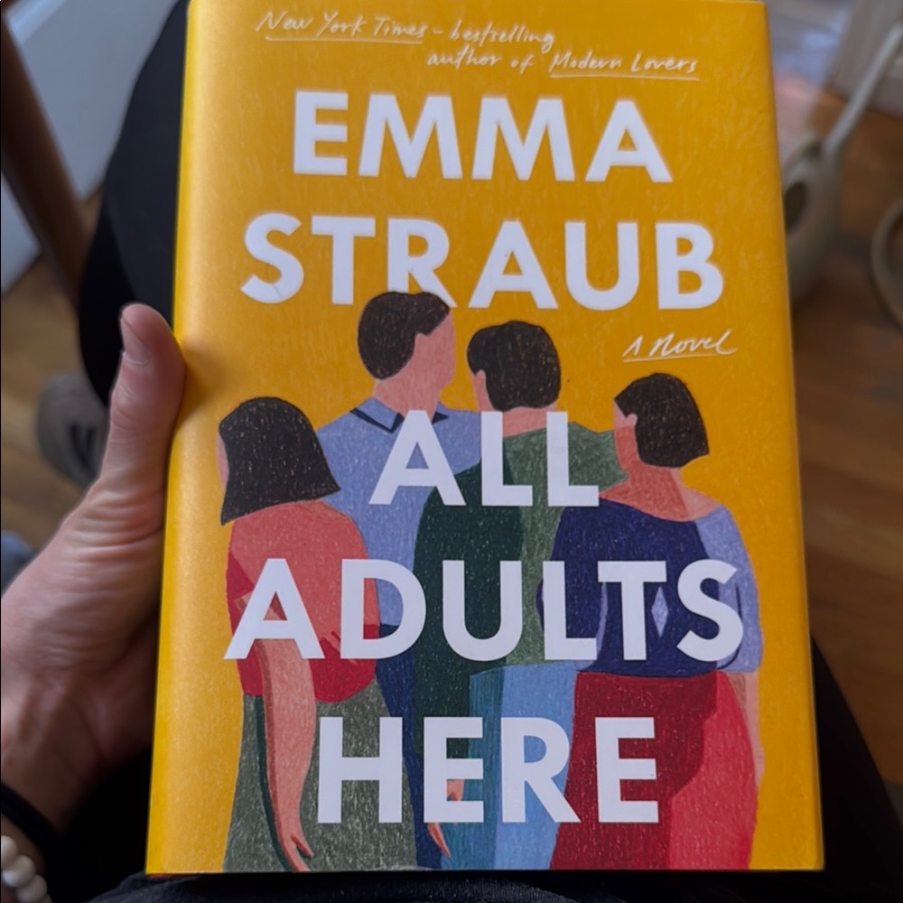 Emma Straub 'All Adults Here' Novel - Yellow Cover